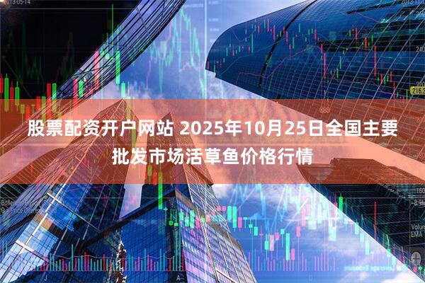 股票配资开户网站 2025年10月25日全国主要批发市场活草鱼价格行情